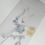 Моносерьга Flower Forget Me Not