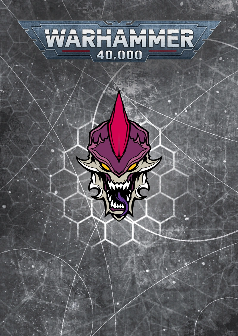 Металлический пин «Warhammer 40 000: Hive Tyrant»