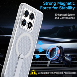 Прозрачный чехол Mesh Pro Magnetic Case для Xiaomi 14T Pro
