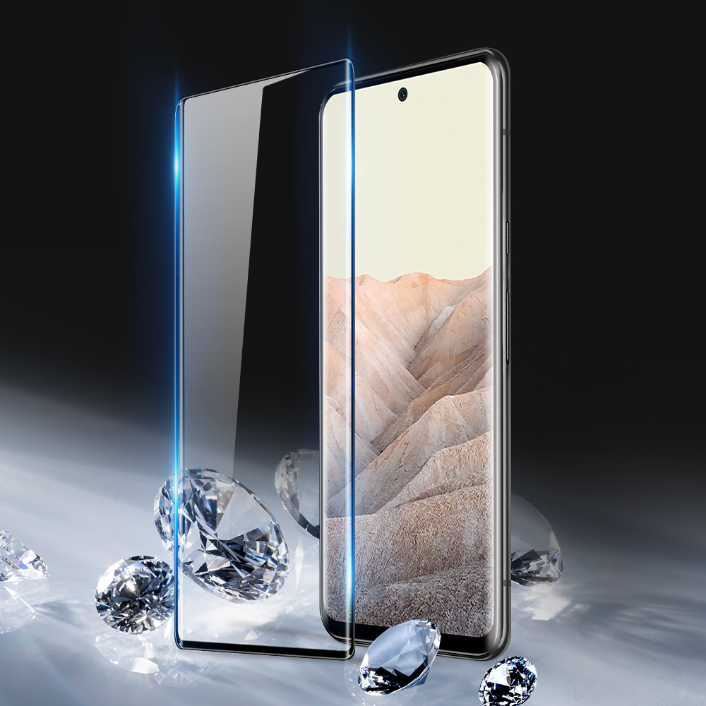 Защитное стекло из закаленного стекла для Google Pixel 6 Pro, от Dux Ducis серия CURVED-65 Full Screen Glass