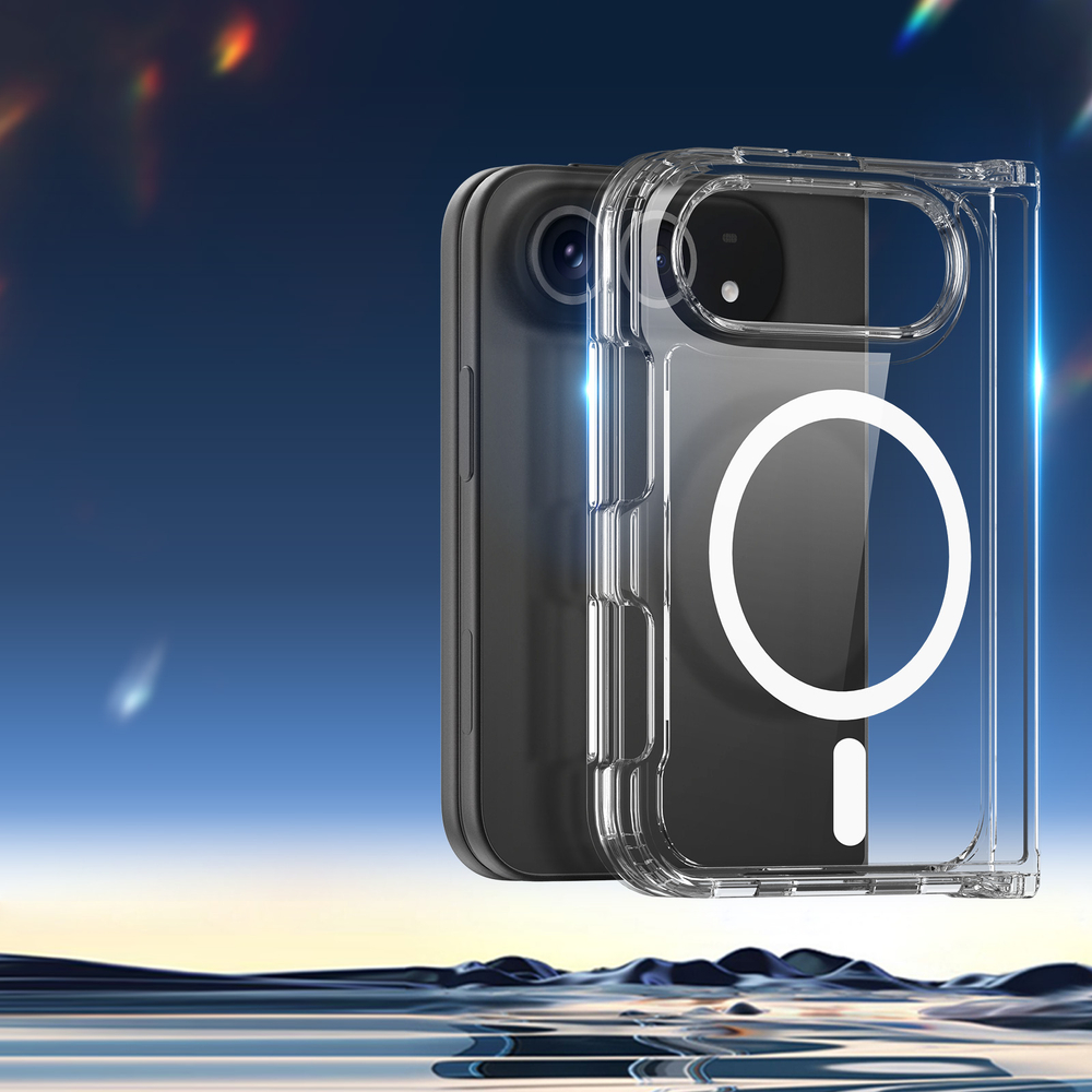 Прозрачный защитный чехол с MagSafe для iPhone Duo, серия Clin Mag Series от Dux Ducis