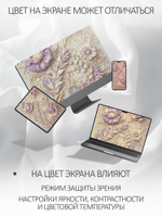 Фотообои 3D на стену флизелиновые цветы и узоры