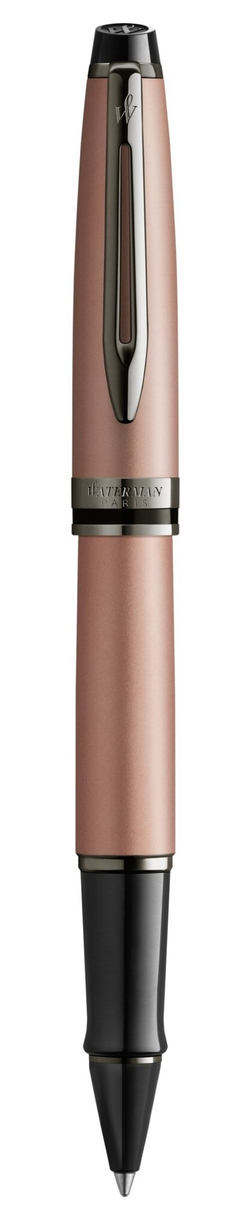 Ручка- роллер WatermanExpert Rose Gold F BLK в подарочной упаковке