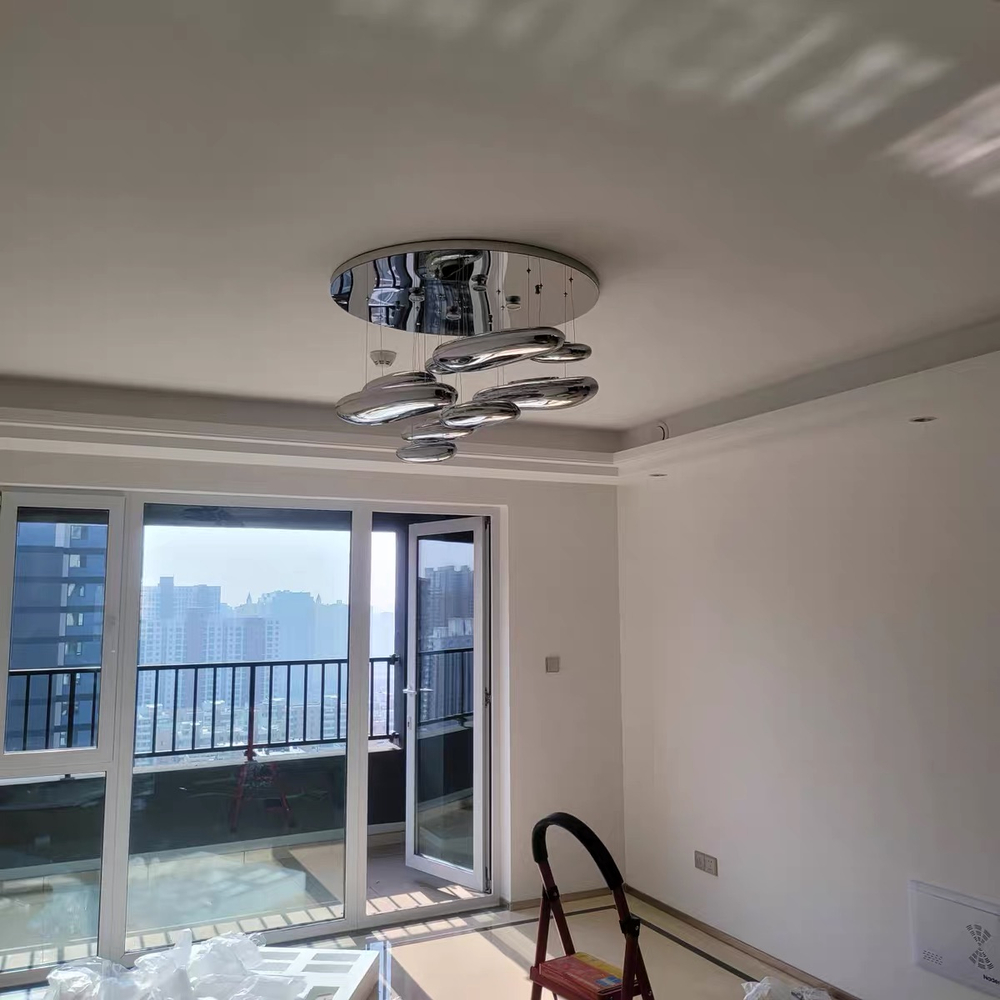 Ceiling design lamp Mercury by Artemide (8 lampshades)