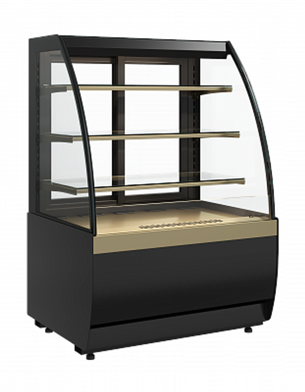 Кондитерская витрина Carboma K70 VM 0,9-2 STANDARD открытая (версия 2.0) (Flandria 2)
