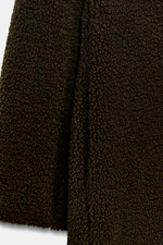 СИНТЕТИЧЕСКИЙ ШЕРСТЯНОЙ ПАЛЬТО - ZARA