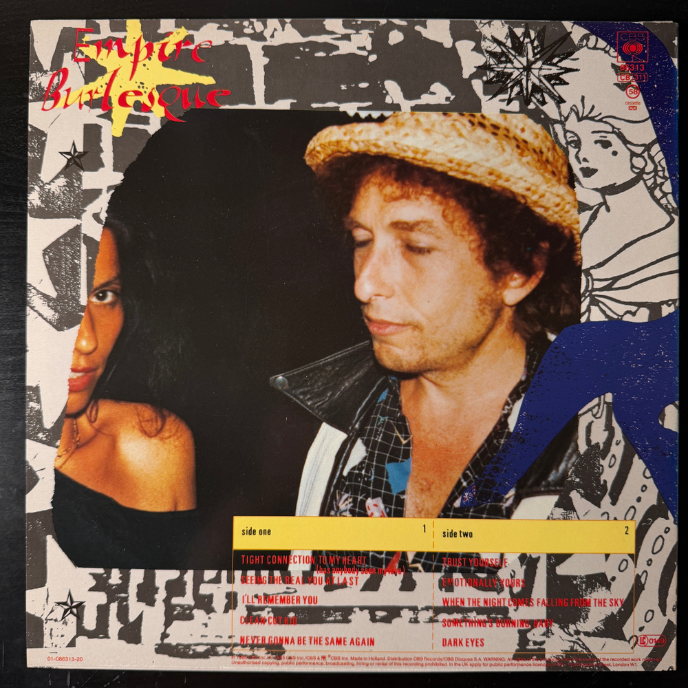 Bob Dylan - Empire Burlesque (Голландия 1985г.)