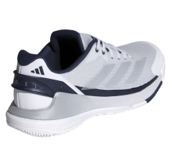 Мужские кроссовки для Padel Adidas Crazyquick LS Padel M - cloud white/silver metallic/dark blue