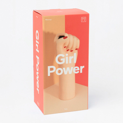 Ваза для цветов 26см Doiy Girl Power белая