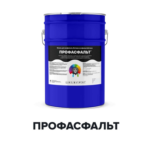 Краска Профасфальт для асфальта и бетона 25 кг