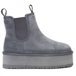 UGG Neumel Platform Chelsea Grey
