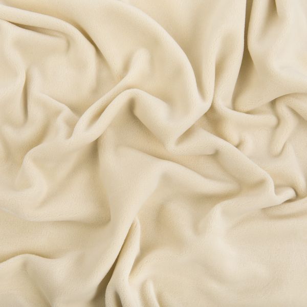 Велюр 240 г/м², 185 см / 5 метров, бежевый/beige, Gamma VELR