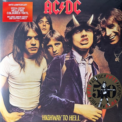 AC/DC ‎– Highway To Hell (Европа 2024г.) Red/Orange