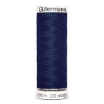 Нитки универсальные Gutermann Sew-all 100 (200 метров), 5 кат. | 011 темн.синий