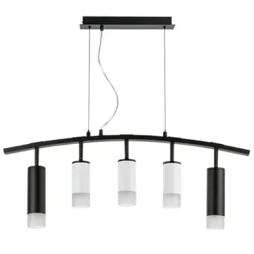 Подвесной светильник 5*GU10 LR7358723631 чёрный/белый Rullo Lightstar