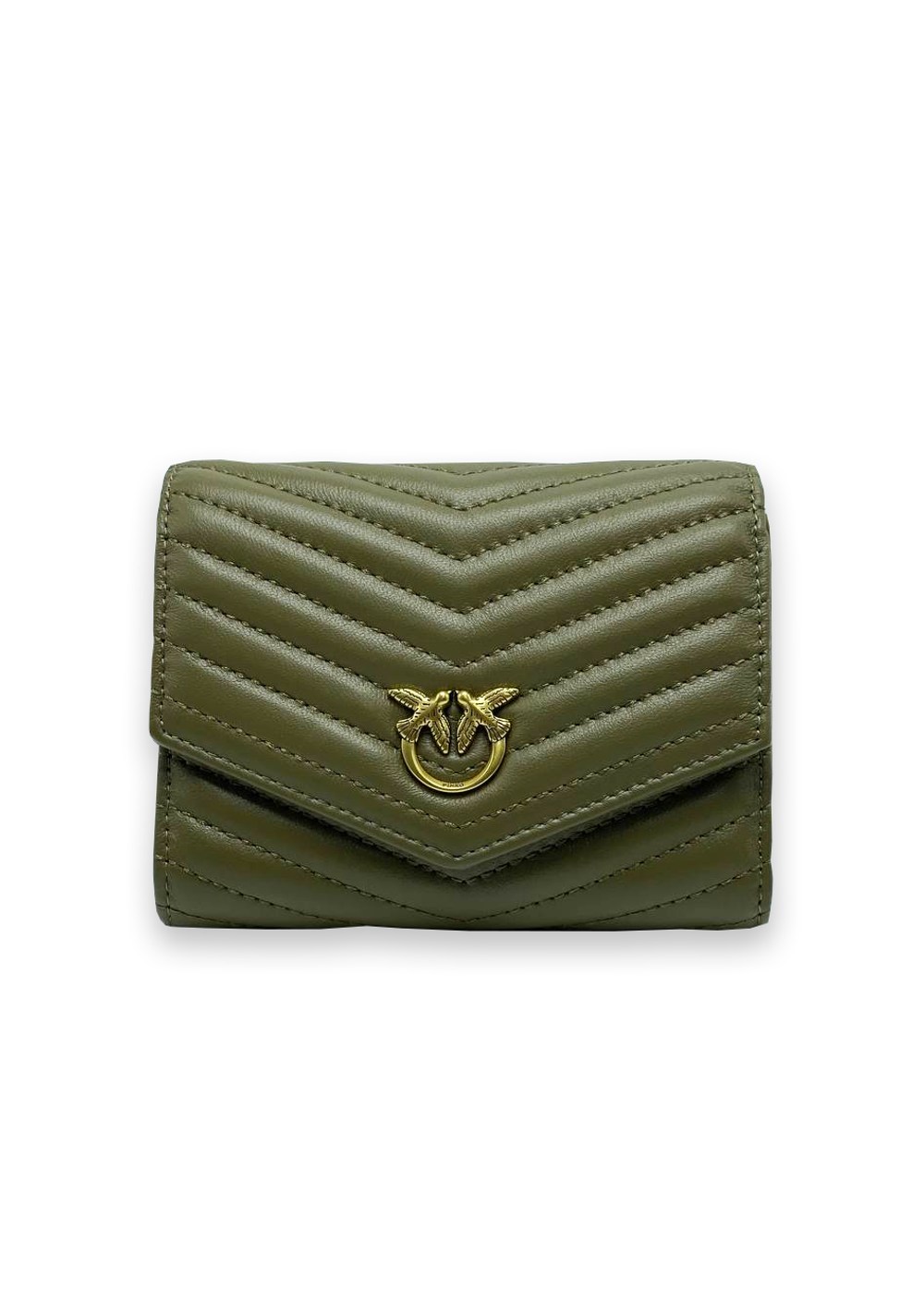 TAYLOR QUILTED WALLET - green
