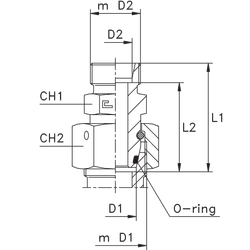 Соединение PNF DS25 42х2 (корпус)