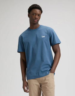 Футболка мужская LEE SS SMALL LOGO TEE ACADEMY BLUE