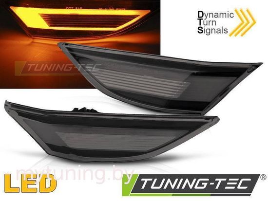 Повторители поворота SMOKE LED SEQ для PORSCHE 911 (991) CARRERA 11-15