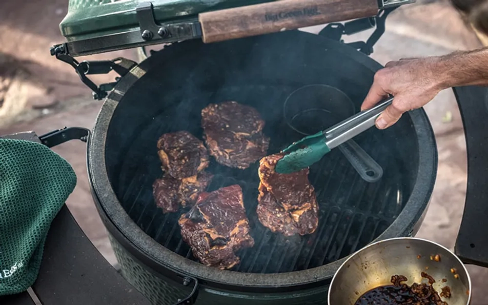Щипцы BBQ для гриля, силиконовые, 40 см (Big Green Egg)