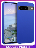 Мягкий Soft Touch чехол из силикона для GOOGLE PIXEL 8 (не 8A / 8 PRO!) с бархатной подкладкой
