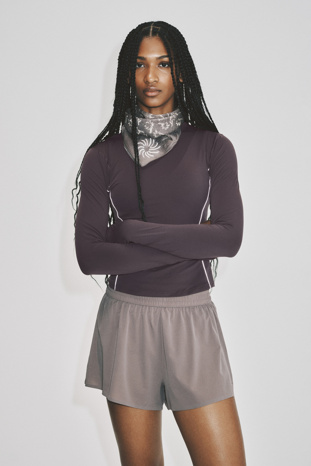 Флуоресцентный спортивный топ Slim Fit CoolMove™ - H&M