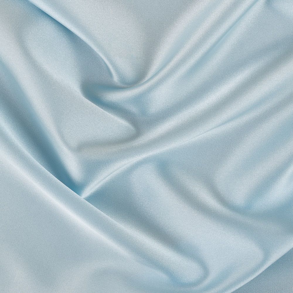 Ткань блузочная Poly satin 100 г/м², 45х45 см, 17 бл.голубой, Gamma PSS-001