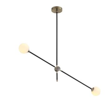 Светильник подвесной 2*G9 SL429.403.02 чёрный Bastoncino ST-Luce