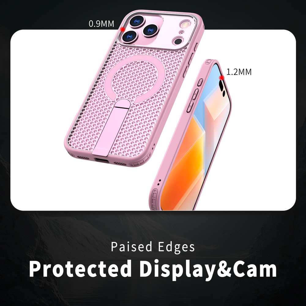 Прозрачный чехол Mesh Pro Magnetic Case для iPhone 17 Pro Max