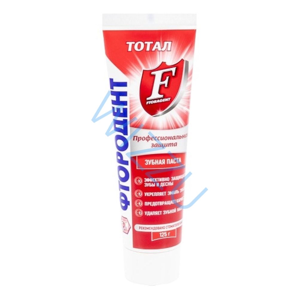 Зубная Паста Фтородент 125 мл Тотал