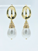 91004665 Серьги Selena Pearls