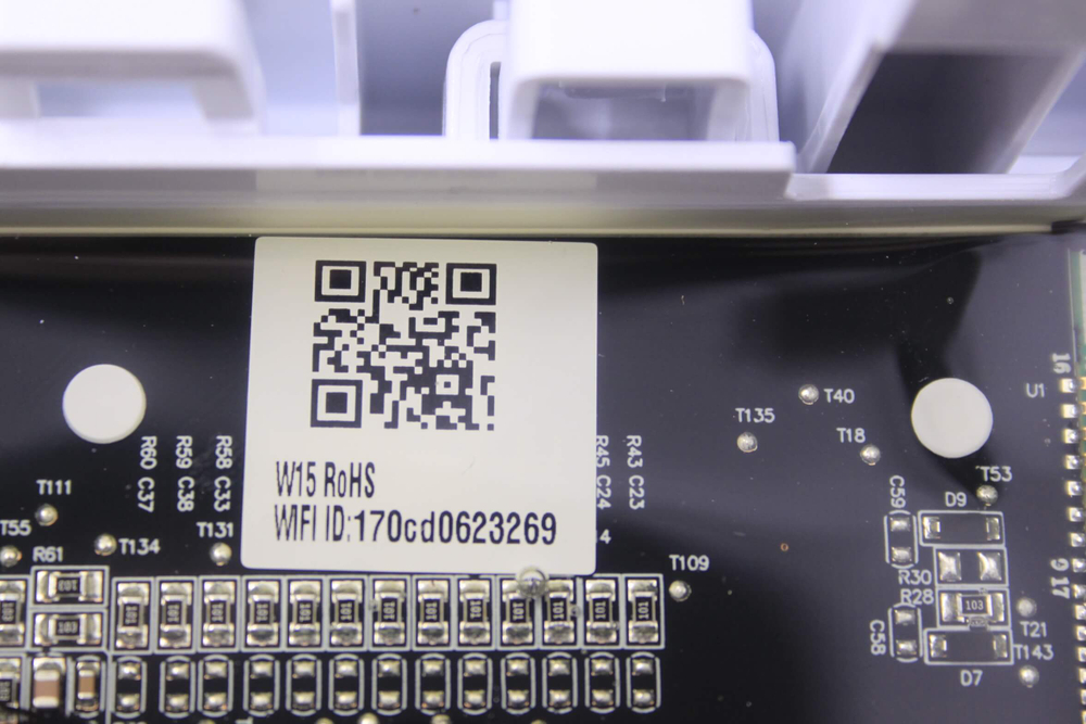 Модуль индикации стиральной машины Hisense WF5I8043BWF в сборе с пластиком