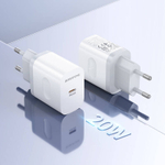 Сетевая зарядка с поддержкой быстрой зарядки PD 3А 20Вт USB-C BOROFONE