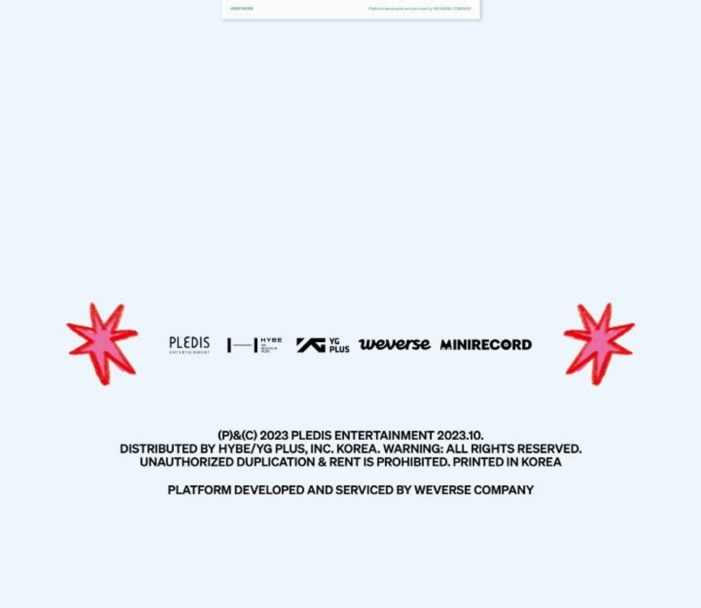 Альбом SEVENTEEN - SEVENTEENTH HEAVEN 11th Mini Album WVS ALBUMS Version