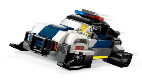 Конструктор LEGO City 60457 Изготовленный на заказ гараж для полицейской машины