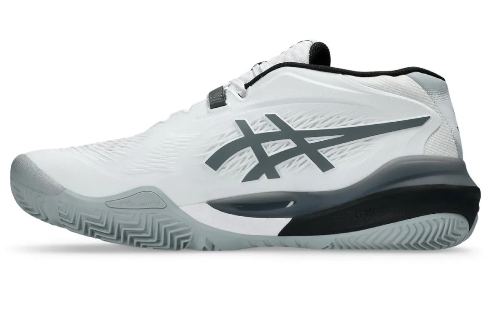 Мужские кроссовки для Padel Asics Gel-Resolution X Padel - white/steel grey