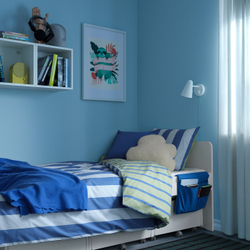 IKEA STICKAT  (ИКЕА СТИКАТ)  -  Карман на кровать - синий 39x30 см