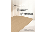 Стол деревянный Woodville Roxy 160(220)x90 светлый дуб