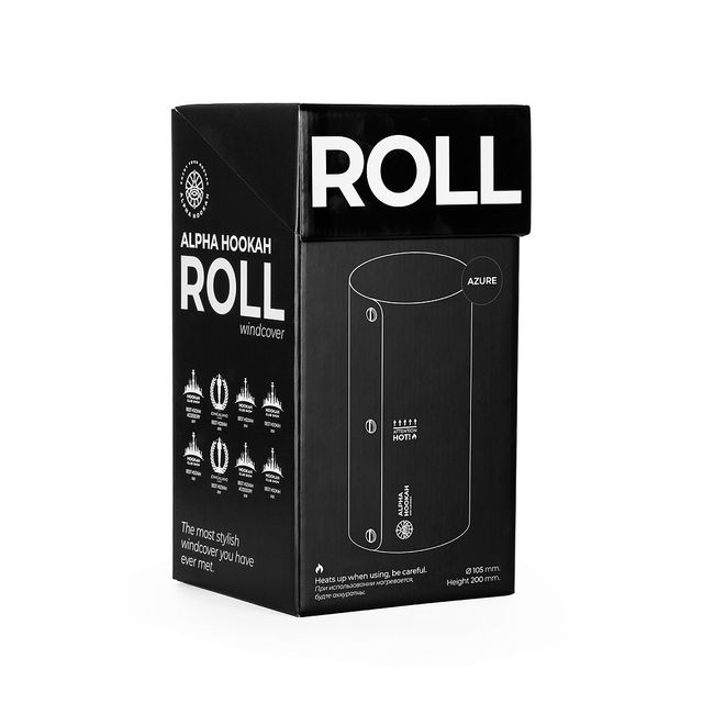 Ветровик Alpha Hookah Roll Black Matte