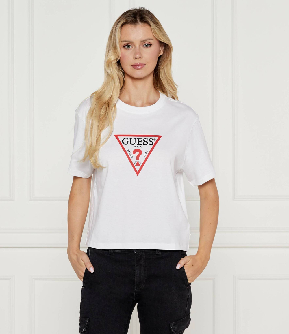Футболка Guess Jeans - белый(W4YI73 K8HM0)
