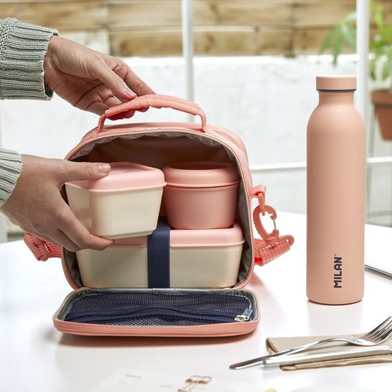 Yemək qabı \ Ланч-бокс\Lunch box cap. 0.75l pınk
