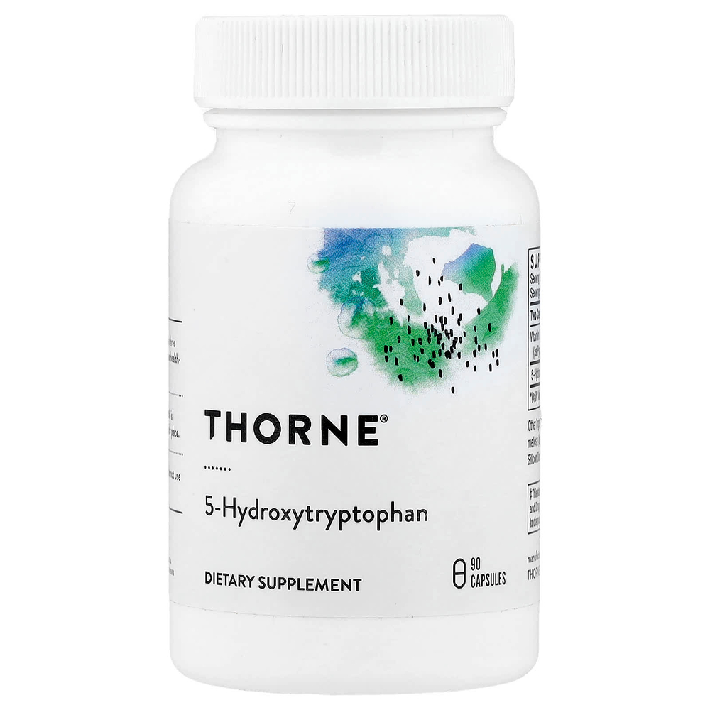 Thorne, 5-гидрокситриптофан, 90 капсул
