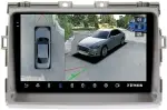 Магнитола для Toyota Estima 3 2006-2016 (без 360, рамка серая 9) - Teyes CC3-2K-360 на Android 10, Быстрая, 2K QLED, CarPlay, 4G SIM-слот, 4 камеры в комплекте