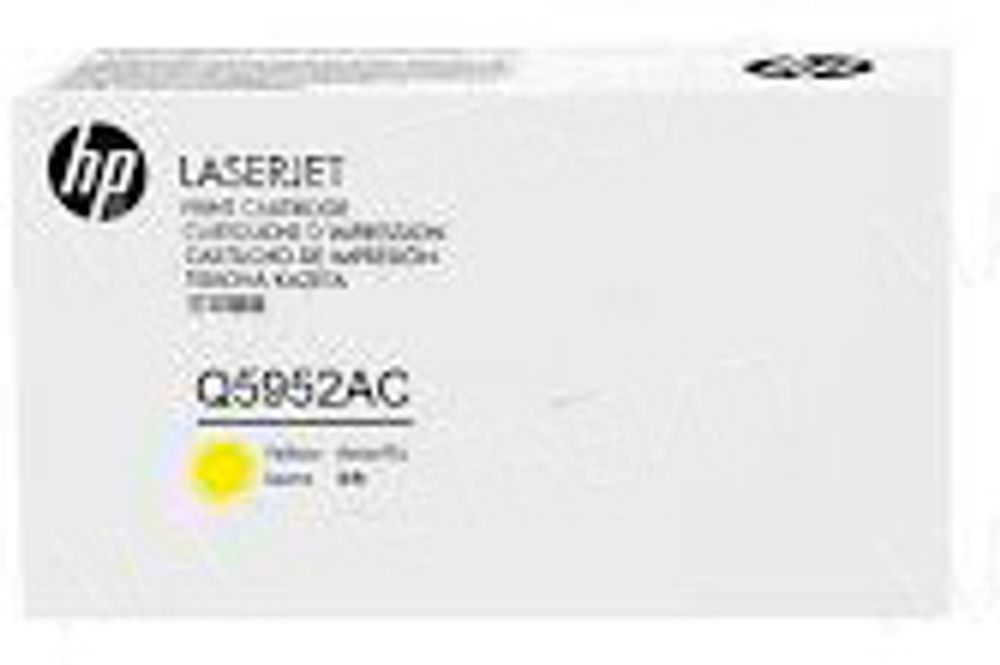 Контрактный картридж HP Q5952AC (643A) лазерный желтый (10000 стр) Контрактный картридж HP Q5952AC (643A) лазерный желтый (10000 стр)