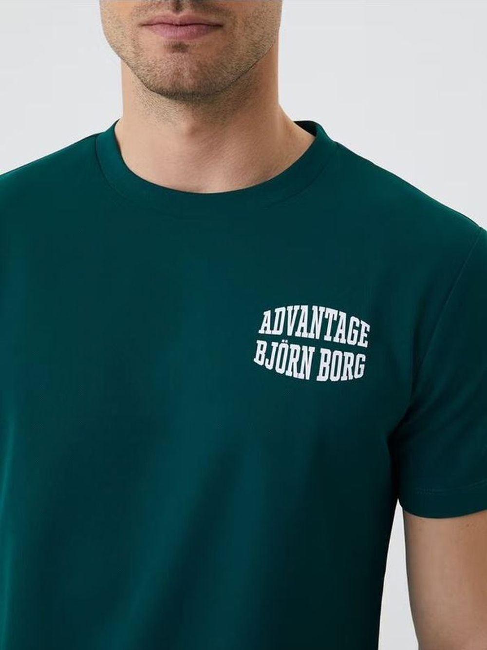 Мужская теннисная футболка Björn Borg Ace T-shirt - зеленый