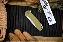 Нож Civivi Elementum C907S сталь D2 Satin рукоять Olive Micarta