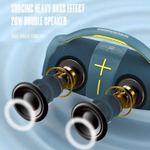 Портативная беспроводная Bluetooth колонка HOPESTAR H60 / 20 Вт / блютуз колонка / синяя