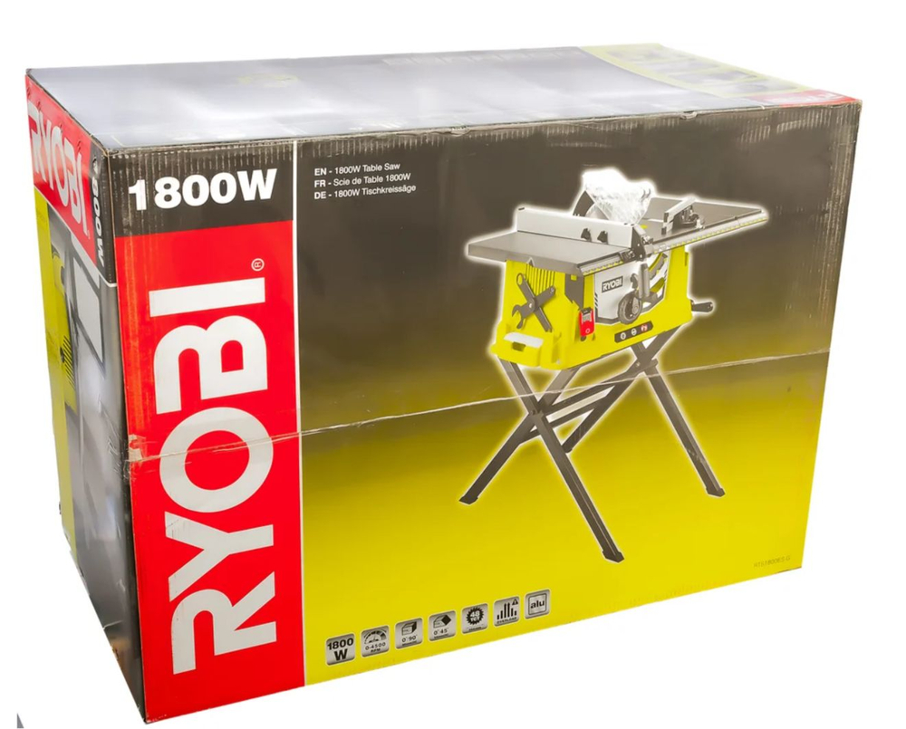 Распиловочный станок со станиной Ryobi RTS1800ES-G 5133002023