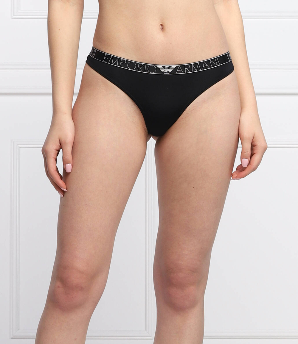 стринги 2 пары Emporio Armani - черный(163337 2R235)