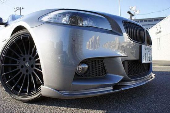 Юбка переднего бампера V.3 для BMW 5 F10 2010-2017